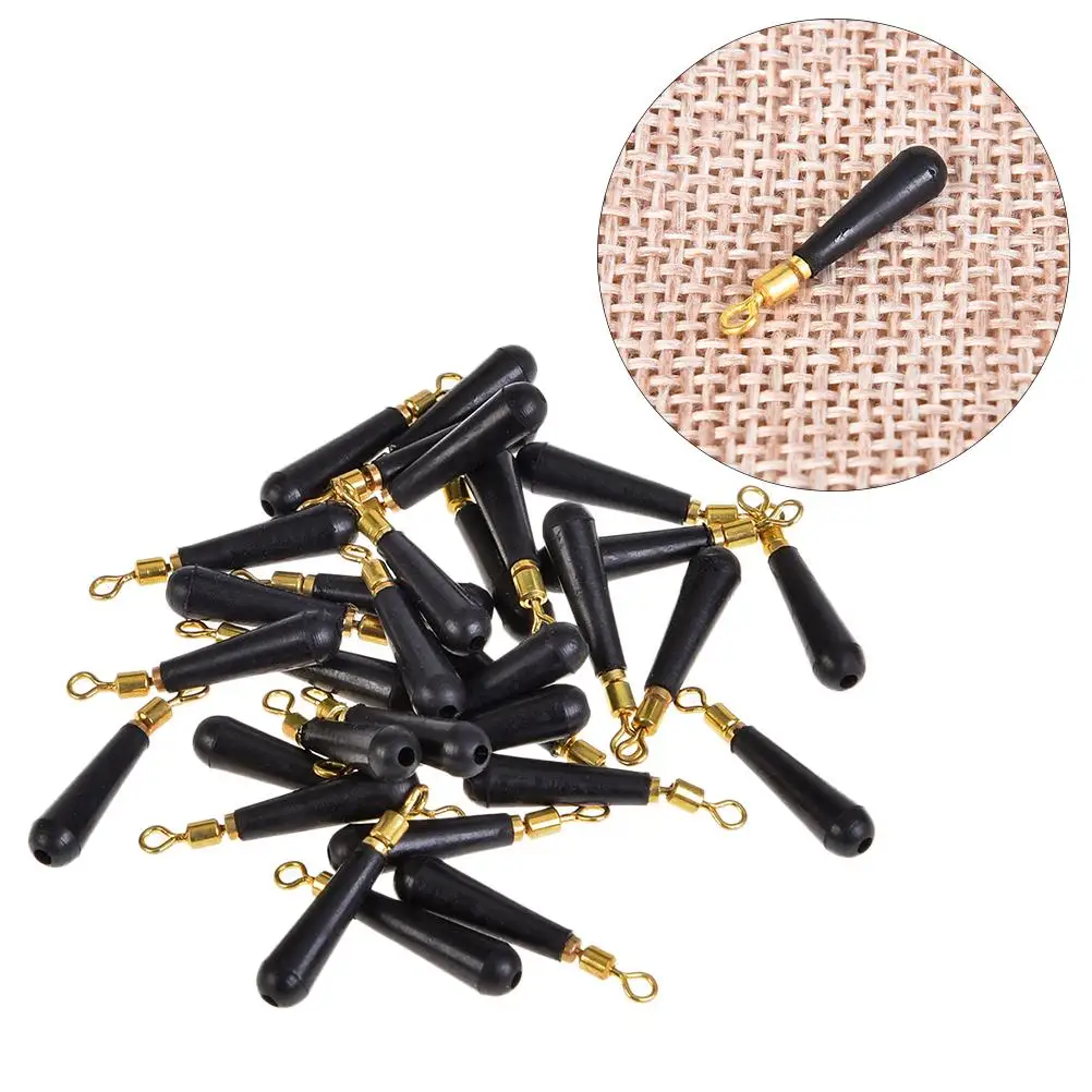 

100 Pcs Rotating Float Seat Practical Fishing Gear Rolling Drift Small Rubber Head