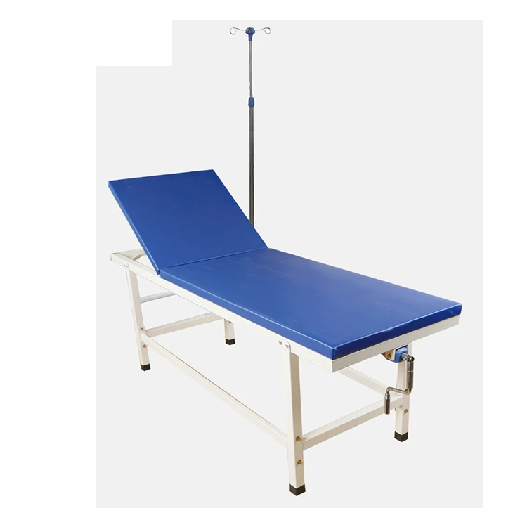 Stainless Steel Hospital Bed Manual Patient Examination Table