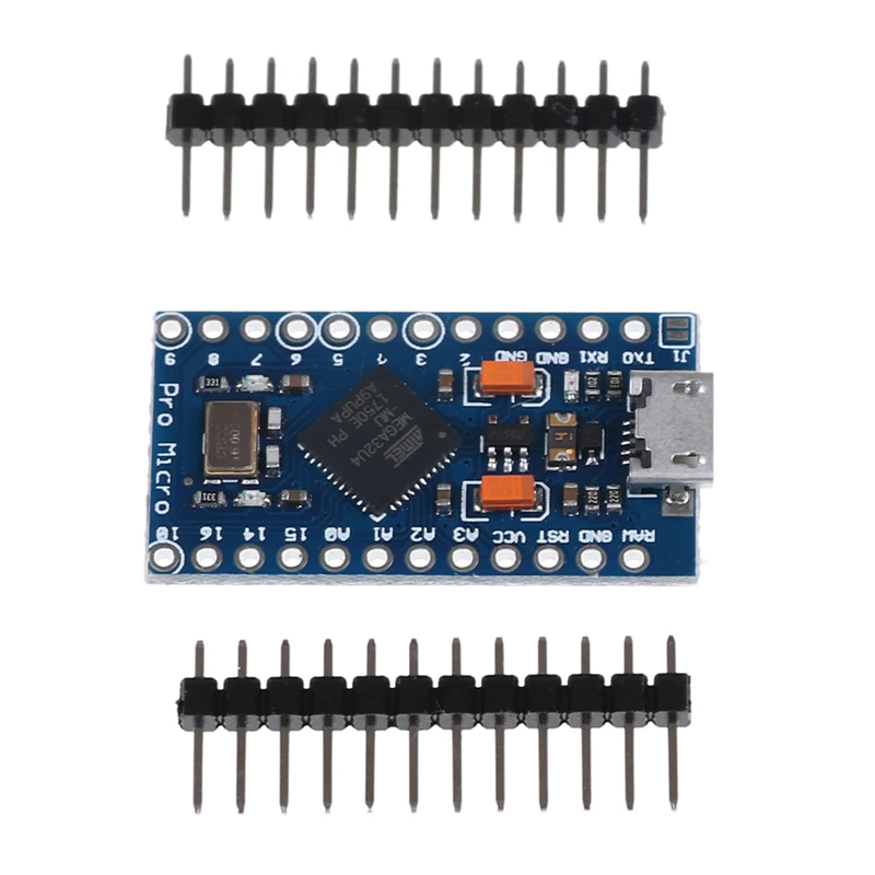 

Pro Micro ATmega32U4 5 в 16 МГц Замена ATmega328 Arduino Pro Mini