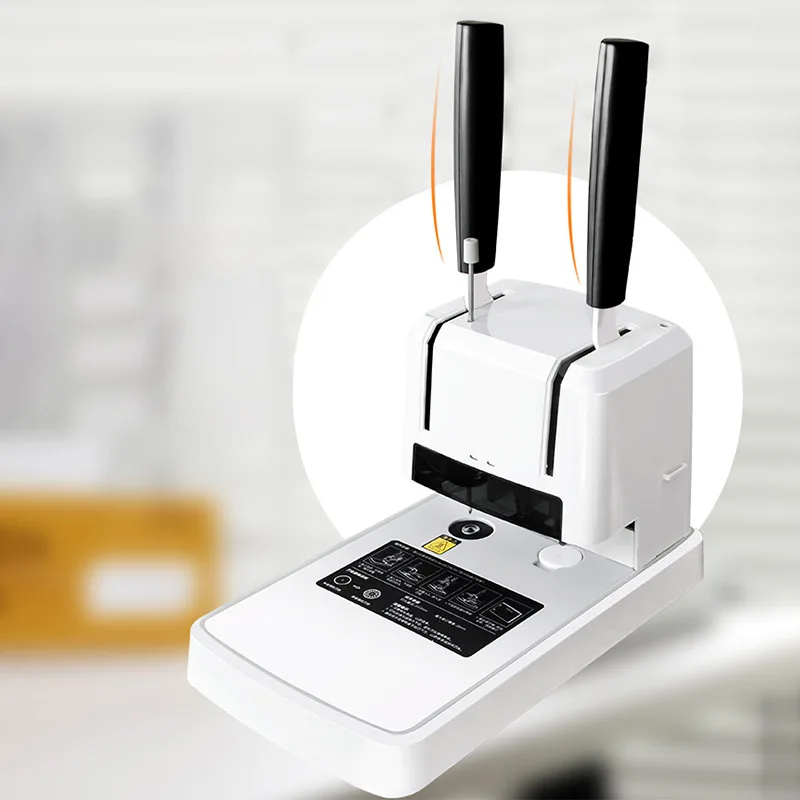 

Drilling machine Paper Punch machine for bill binding machine Manual punching machine For office financial documents 2025 NEW