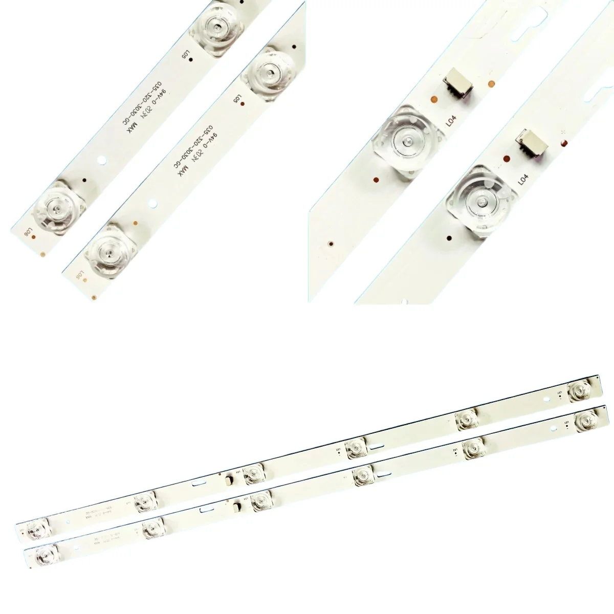 

Лента подсветки 504 мм, 3 В светодиода, 6 ламп, 32D06-ZC23AG-05 303TC320033 4C-LB320T-ZC8 JL.D32061330-004GS-M 32W550A