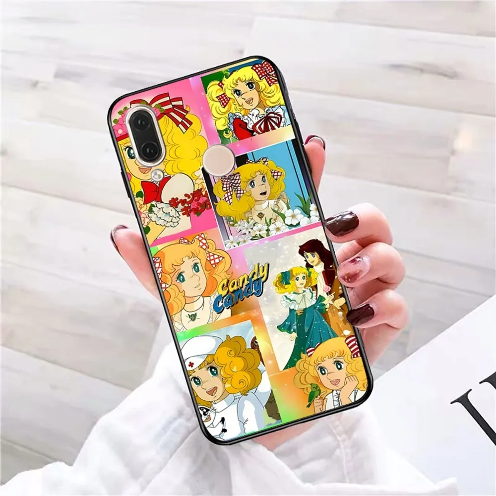 Anime Manga Candy iphone case For Redmi 5 6 7 8 9 10 plus pro 6 7 8 9 A GO K20 K30 K40 pro plus F3 Fundas