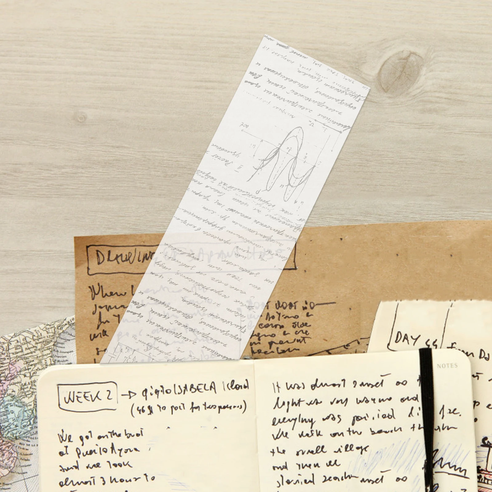 

2 Rolls Japan Vintage Formula Pattern Washi Tape For Diy Scrapbooking Decorative Adhesive Tapes Craft Projects Gift Wrapping