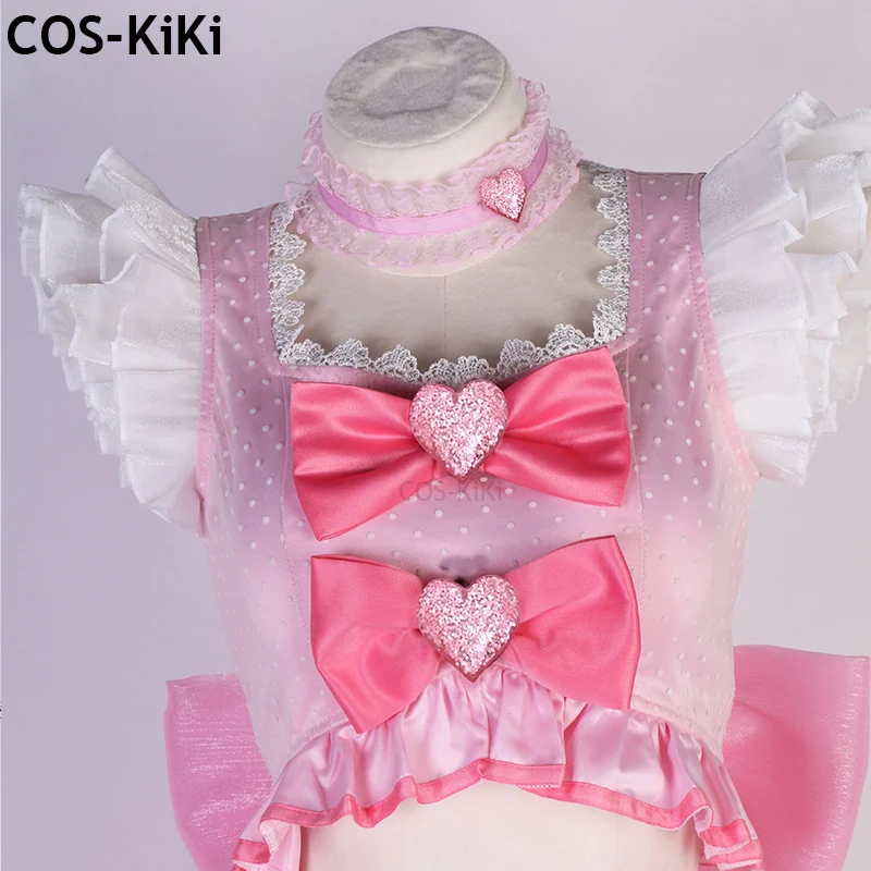 COS-KiKi Shugo Chara Hinamori Amu Game Suit Elegant Lovely Lolita Uniform Cosplay Costume Halloween Party Role Play Outfit Women