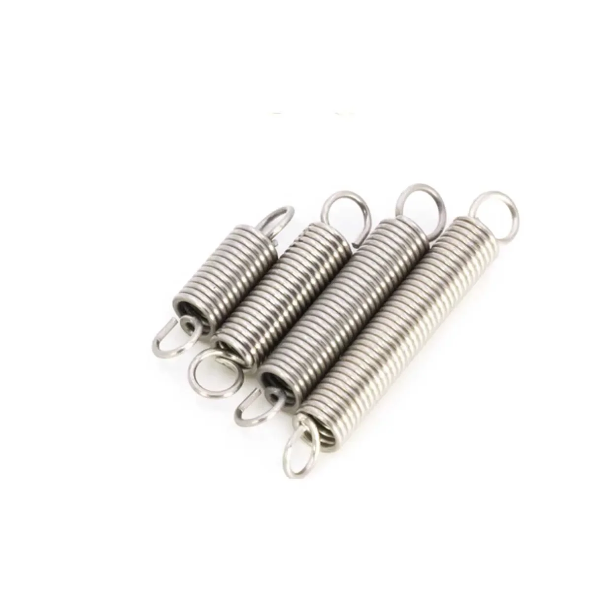 

304 Stainless Steel Tension Spring Tension Band Hook Spring Wire Diameter 06/0.7/0.8