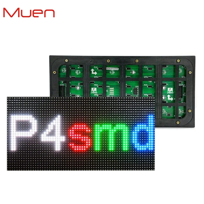 Outdoor P4 320x160mm 1/10S waterproof RGB full color led display led module