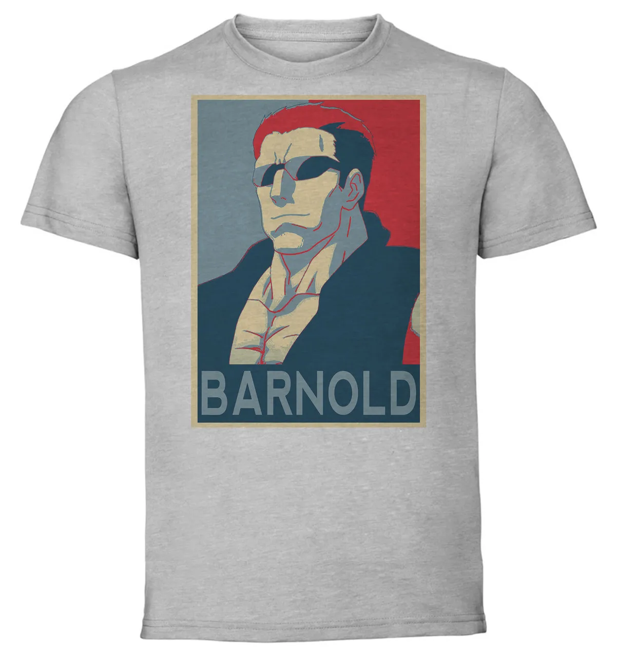 

T-Shirt Unisex Grey Propaganda How Heavy are the Dumbbells You Lift Barnold Shortsinator