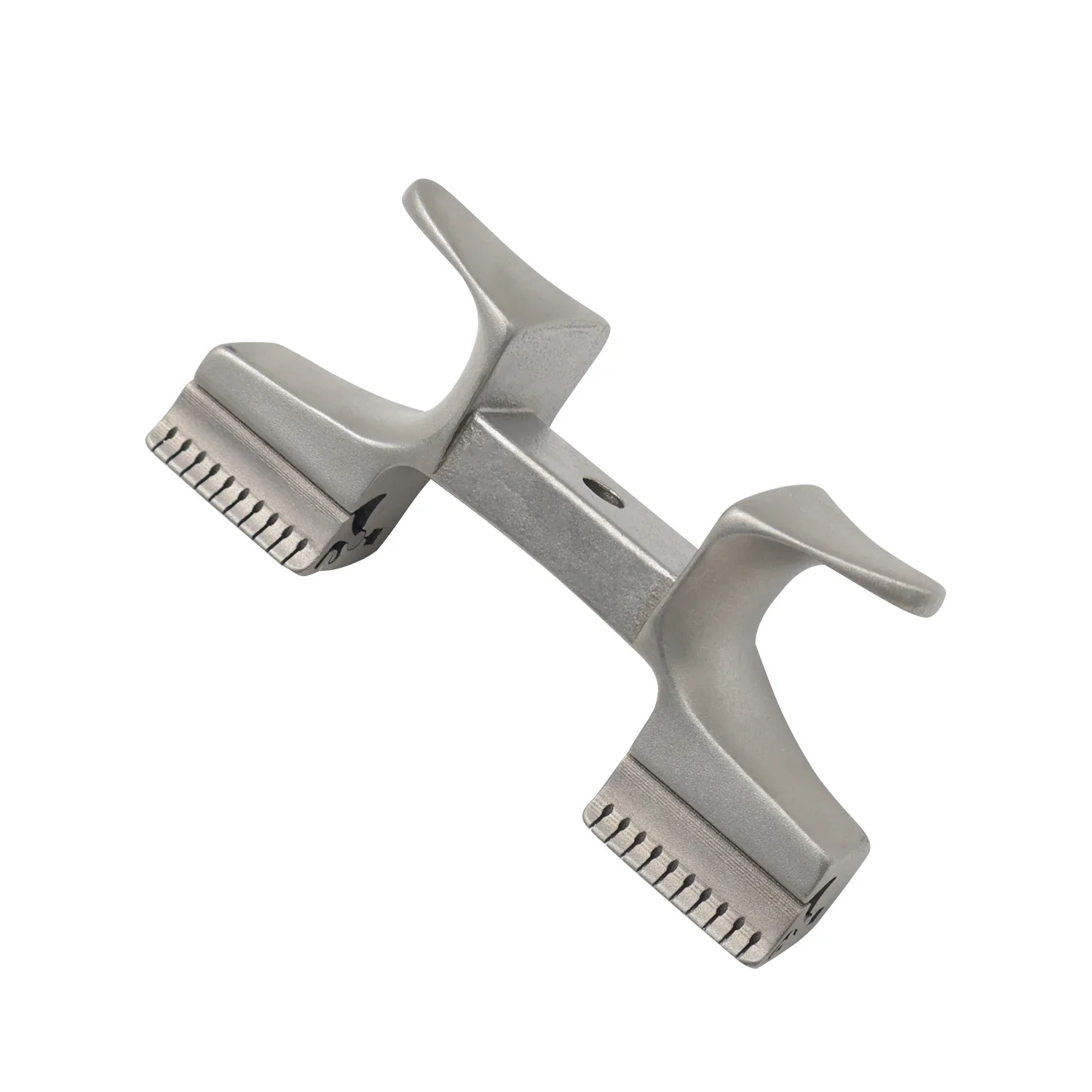 Cabezal de catapulta metálico – Goma dentada para montaje de pesca - imagen 3
