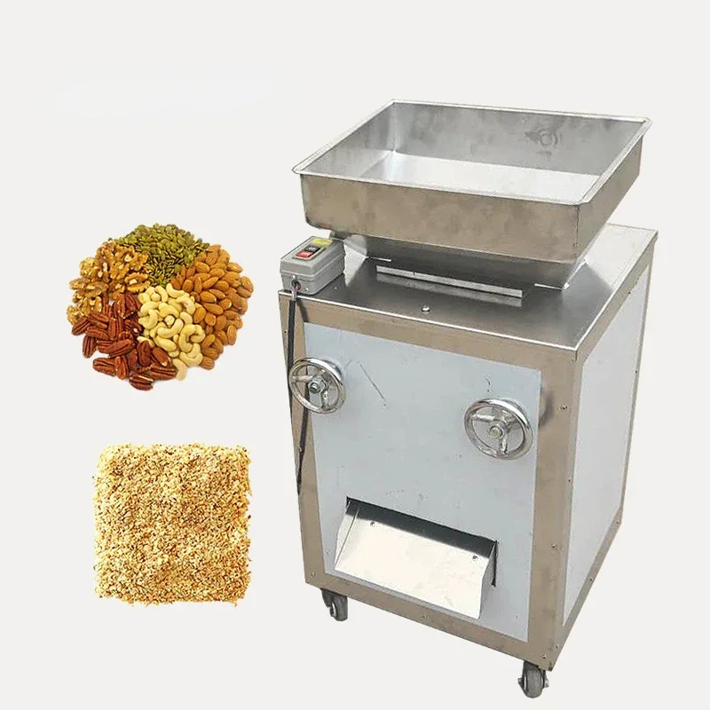 Precio bajo Macadamia Areca nuez picar semillas de melón corte nueces trituración pistacho máquina cortadora gran oferta