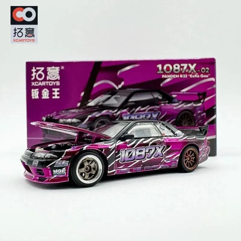 Diecast POPRACE 1:64 Scale Pandem R32 1087X 2026 Alloy Car Model