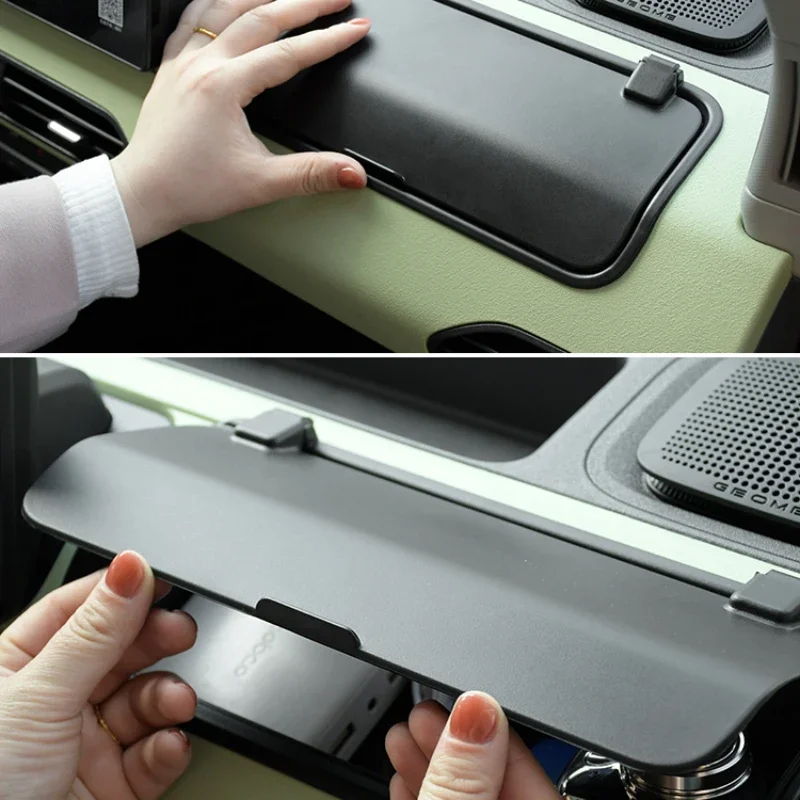 FOR Geely Panda Mini storage box center control dashboard storage box cover Instrument cover interior accessories