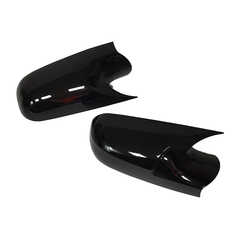 Pair Car Side Rearview Mirror Cover Cap Mirror Shell Case Trim For Renault Megane 2 MK2 2002-2009 Rear View Mirror Cover Cap