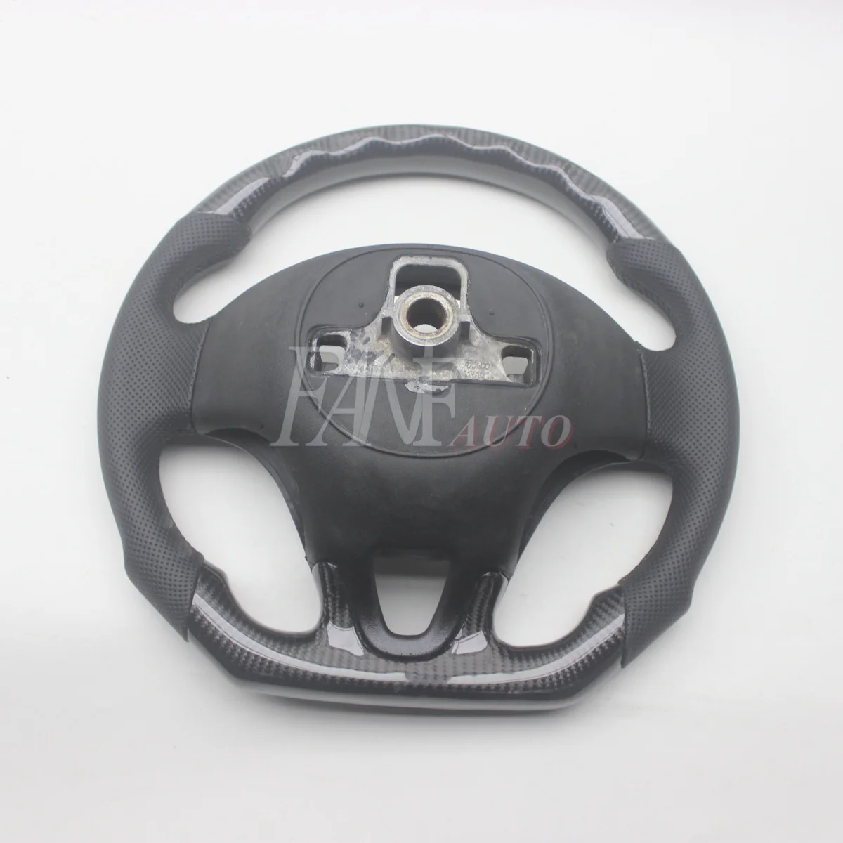 Picture 7: Replacement Real Carbon Fiber Steering Wheel with Leather for Smart Fortwo 453 2014-2019