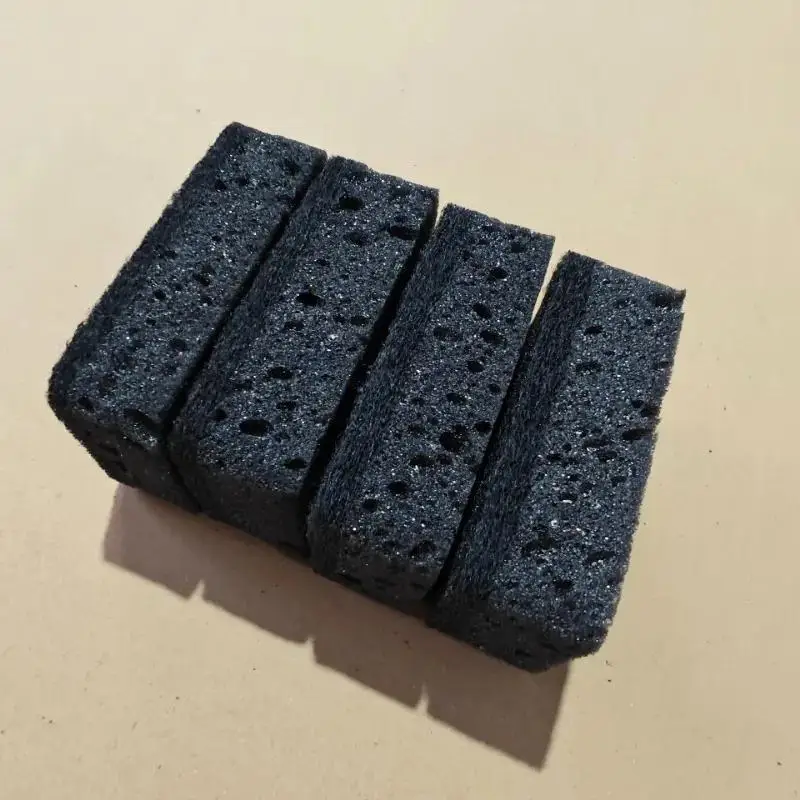 3pcs Thickened wood pulp cotton dishwashing sponge cloth, scouring pad, absorbent sponge dishwashing wipe