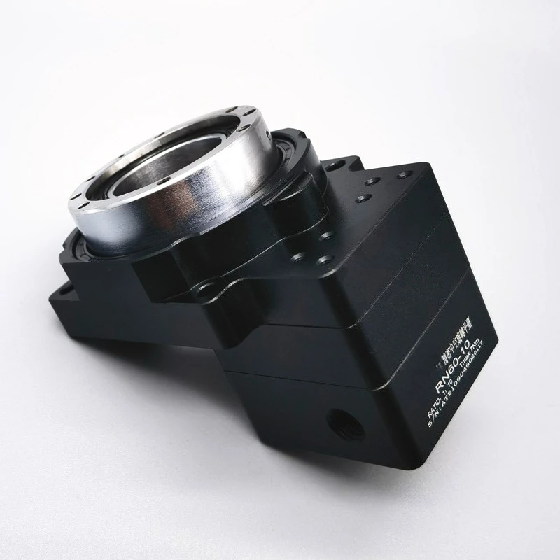 Hollow Rotating Platform 1 Arc Minute Accuracy 60 85 130 200 Circular Turntable Servo Stepper Motor Reducer