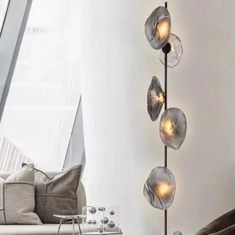 

Professional design exquisite floor lamp, home bedroom living room decorative glass floor lamp