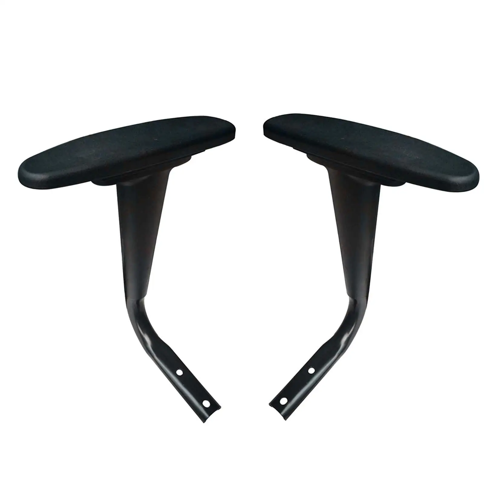 Paire d'accoudoir de remplacement réutilisable lisse pour chaise de bureau, chaise d'ordinateur, chaise de jeu, 2 pièces