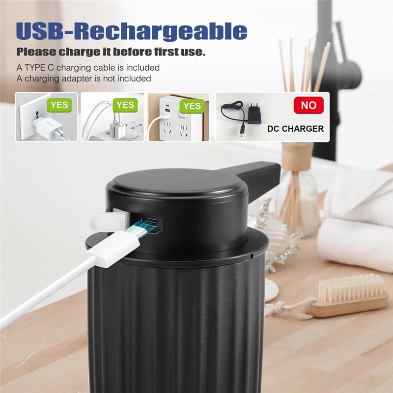 موزع صابون أوتوماتيكي بدون لمس، موزع صابون أوتوماتيكي بدون لمس - A77G