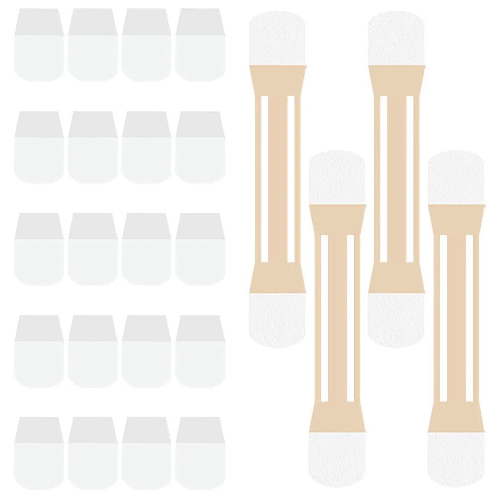 

4Pcs Rubber Neck Lifting Tape Skin Lifting Sticker for Neck Wrinkles Firm Smooth Look Lightweight Elastic Comfortable Fit