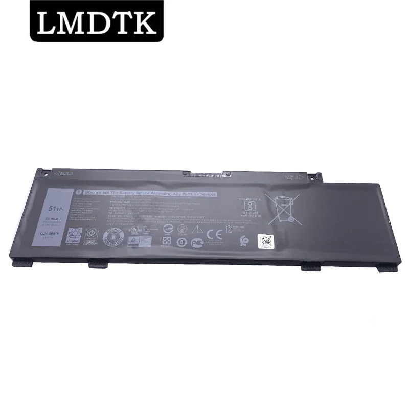 

LMDTK Новый 266J9 Аккумулятор для ноутбука Dell G3 15 3590 3500 G5 15 5500 5505 Inspiron 14 5490 11,4 V 51WH