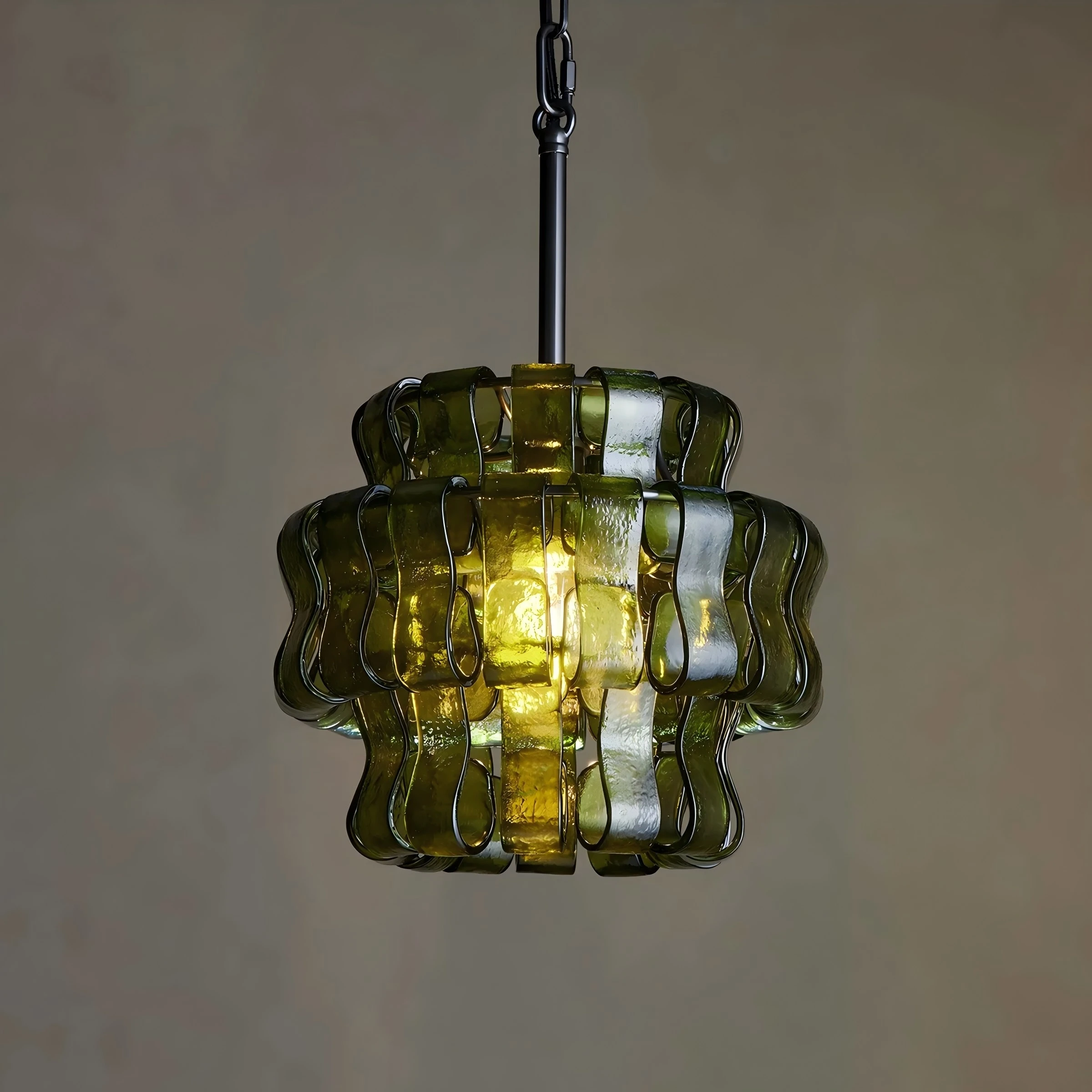 Vintage glass pendant light, American Nordic home, living room, dining room, island light, bedroom hallway Pendant light