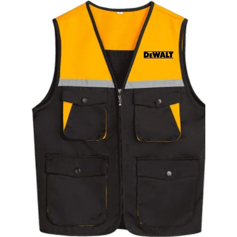 DeWalt Workwear Waistcoat High-End Multi-Pocket Decoration Staff Work Clothes Work Vest