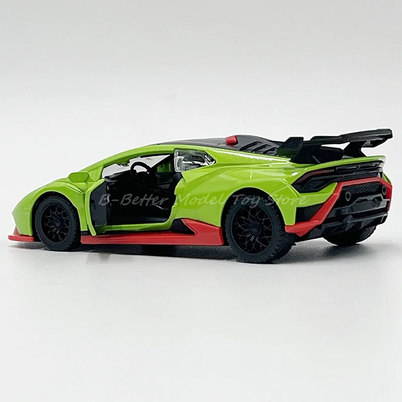 1:40 Druckguss Modell auto Spielzeug Huracan Sto zurückziehen Miniatur Replik