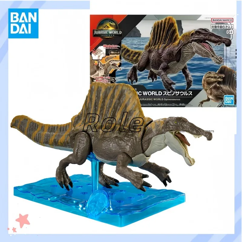 

【In Stock】Bandai Original "Jurassic World" Spinosaur Titanosaurus Cartoon Characters Collection Assembly Model Toys