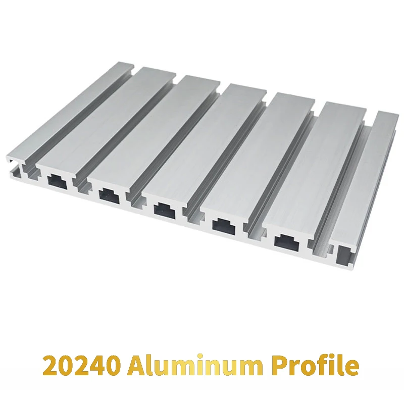 1PC 20240 profilo in alluminio T-Slot 20x240mm macchina per incidere pannello parti della stampante 3D fai da te 100mm 300mm 310mm 500mm 1000mm