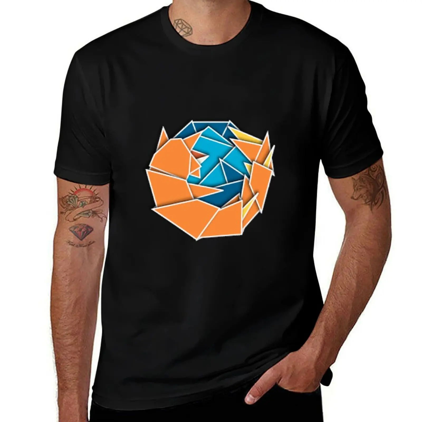

Firefox paper T-Shirt Casual Basic Short Sleeve T-Shirt