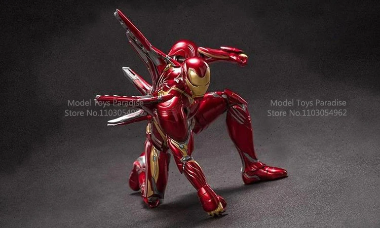 ZD jouet 1/10 jouets à collectionner Iron Man Tony Super héros hommes soldat 18CM figurine modèle Fans cadeaux