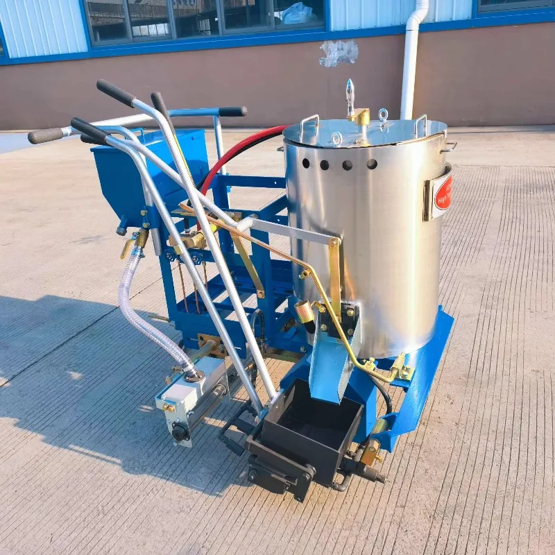 Hand Push Type Thermoplastic Road Marking Machine Thermoplastic Striping Machine