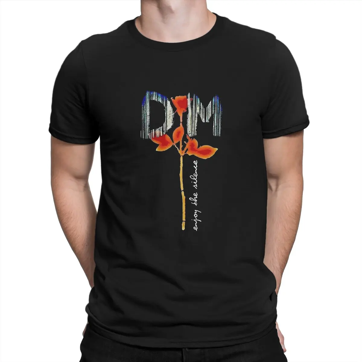 Top Art Work Man's TShirt Depeche Cool Mode Crewneck Tops 100% Cotton T Shirt Funny High Quality Birthday Gifts