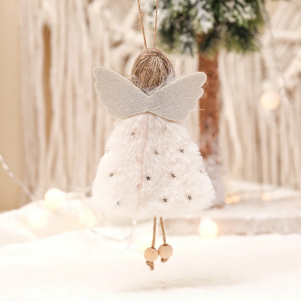 

1pc Angel Hanging Hanging Pendant Pendant Christmas Tree Decoration Lovely Decor Festival Party Embellishment