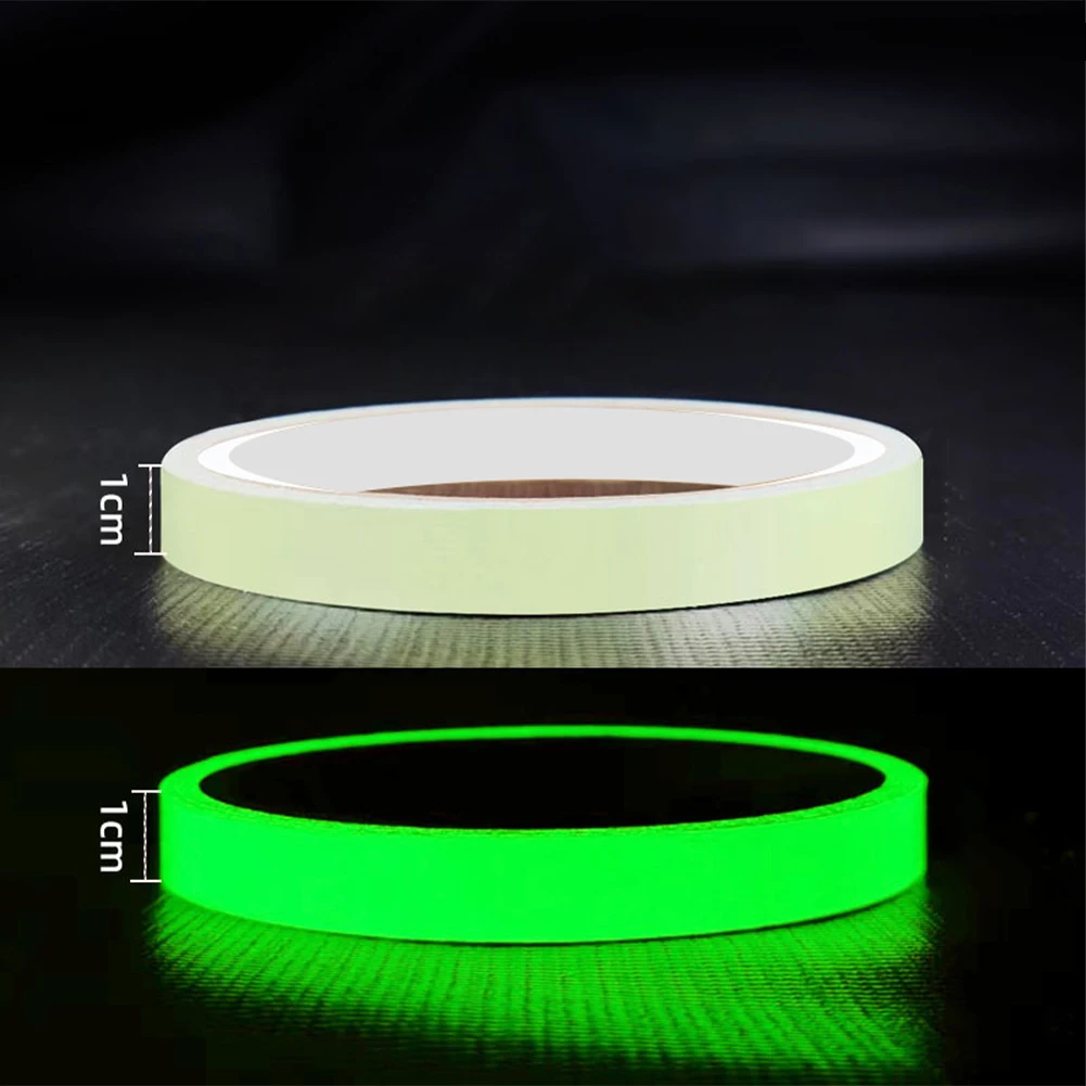 Ultra-Bright Glow Tape 9.8 FT Length Glow In The Dark Tape Strong Adhesive Waterproof Glow In The Dark Tape For Safety Decor