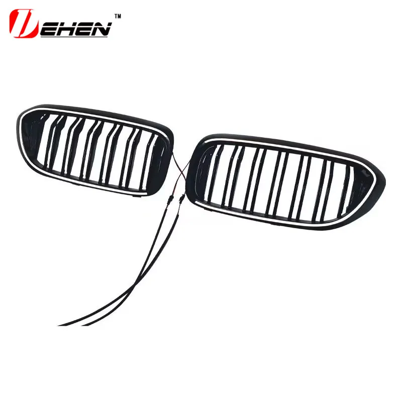 

High Quality Front Radiator Kidney Bumper LED luminous Racing Grills For BMW 5 series G30 F95 M5 2017 2018 2019 2020