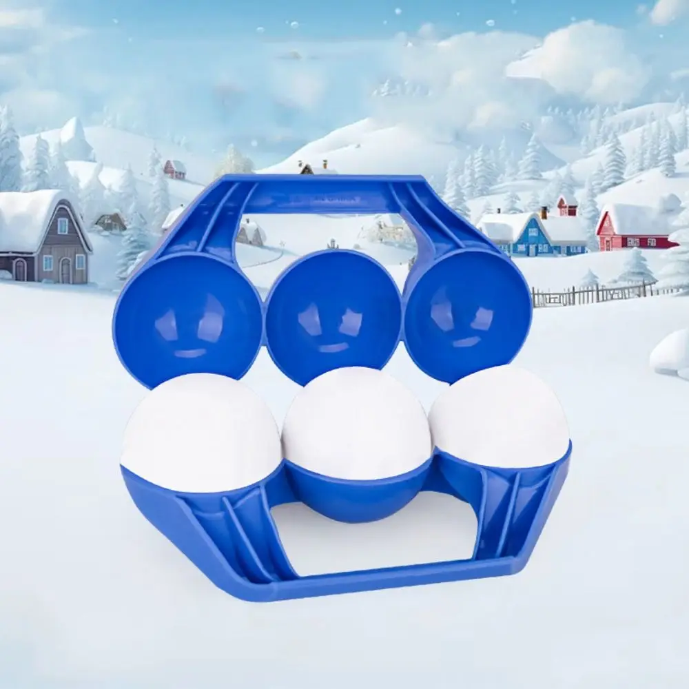 Plastics Winter Snowball Maker Toy Dinosaur Anti-slip Handle Snow Duck Ball Making Tool 34cm Wear-resistant