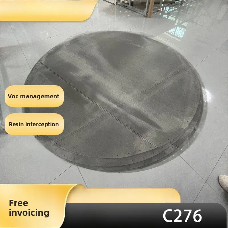 C276 C22 Nickel‑Molybdenum Alloy Filter Mesh, Acid Resistant for Chemical Filtration & Resin Interception