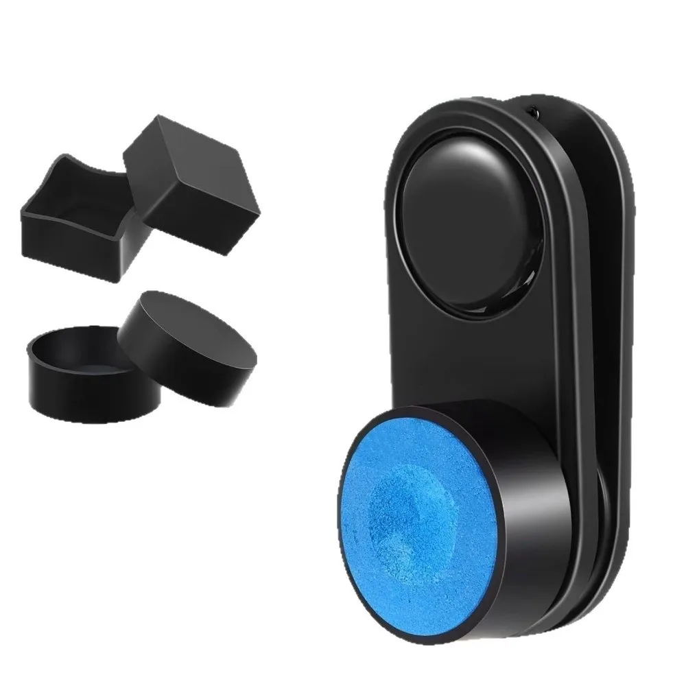 

Магнитный держатель для мела для бильярда, бесшумный с зажимом, чехол для мела для бильярдного кия, герметичный чехол для мела для кия, аксессуары для бильярда