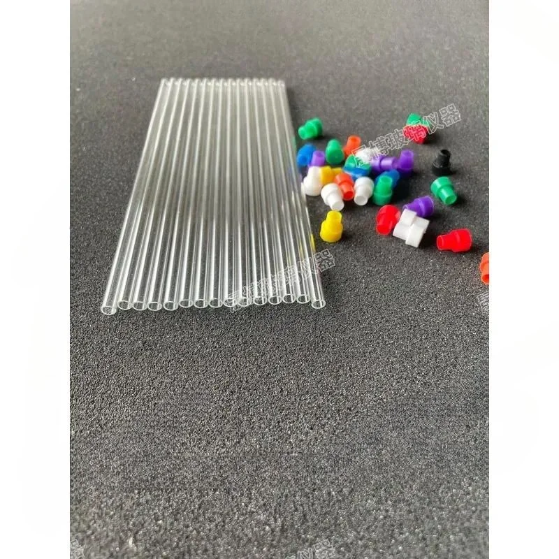 3/5mm Glass NMR Sample Tube, Economical Nuclear Magnetic Tube with Matching Caps