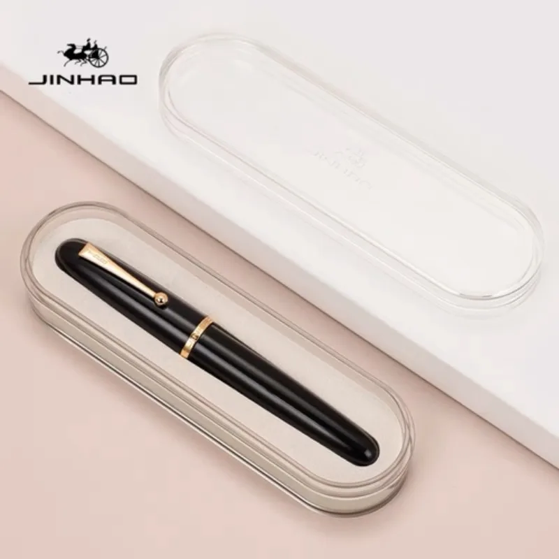 

Jinhao 9019 Fountain Pen #8 Extra Fine / Fine / Medium Nib, Big Size Resin Office Writing Pen with High Capacity Ink