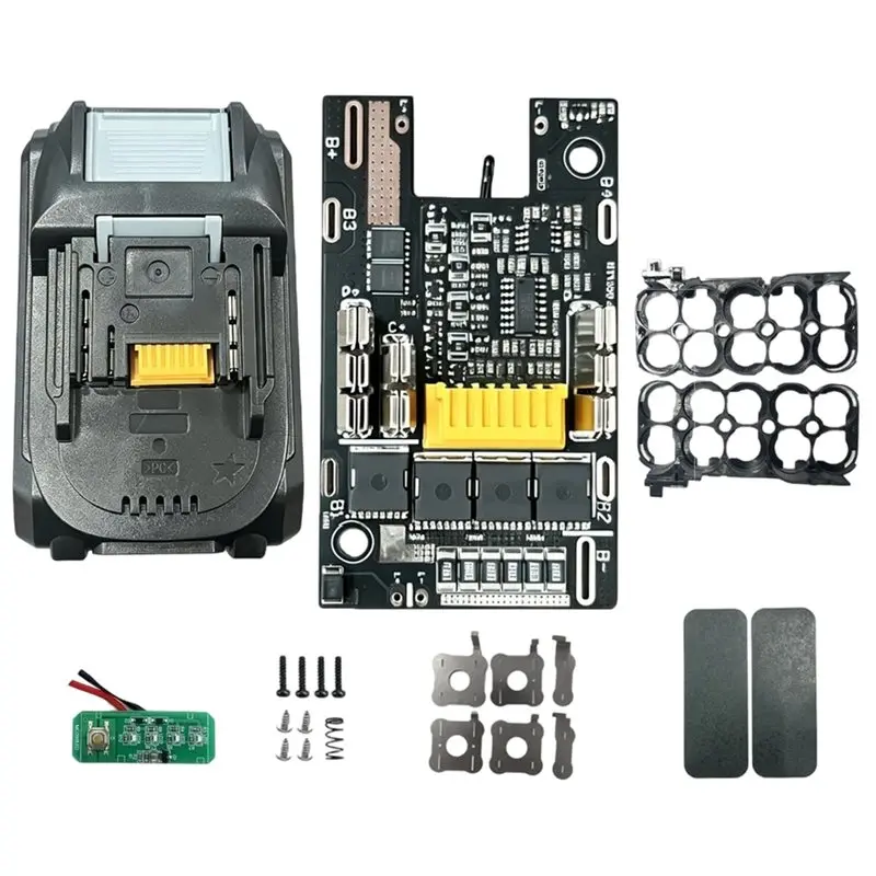 YANA50I For BL1830-BL1860 Battery Case 4TOLL Charging Protection Board 21700 Supports 10X21700 For Power Tools