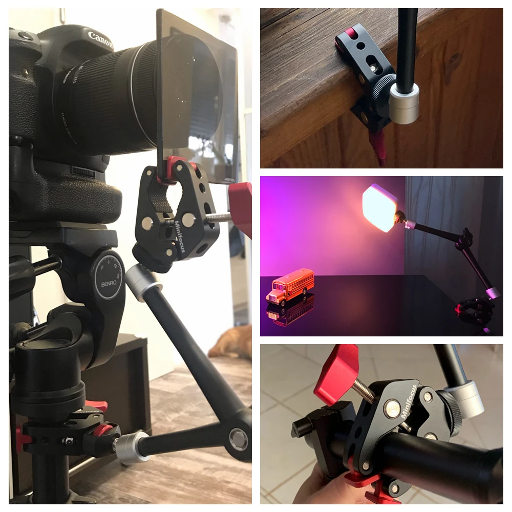 Super Clamp Camera Clamp Desk Mount with 1/4\