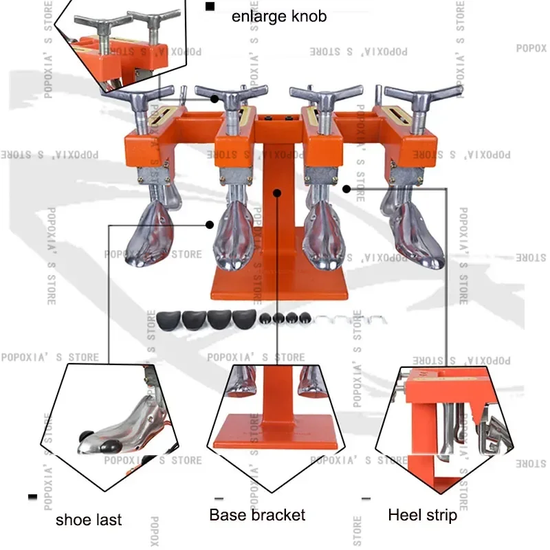 Electroplating Shoe Last Expansion s Expanding Machine  Stretcher/ Expander Hand Tool Double-headed  