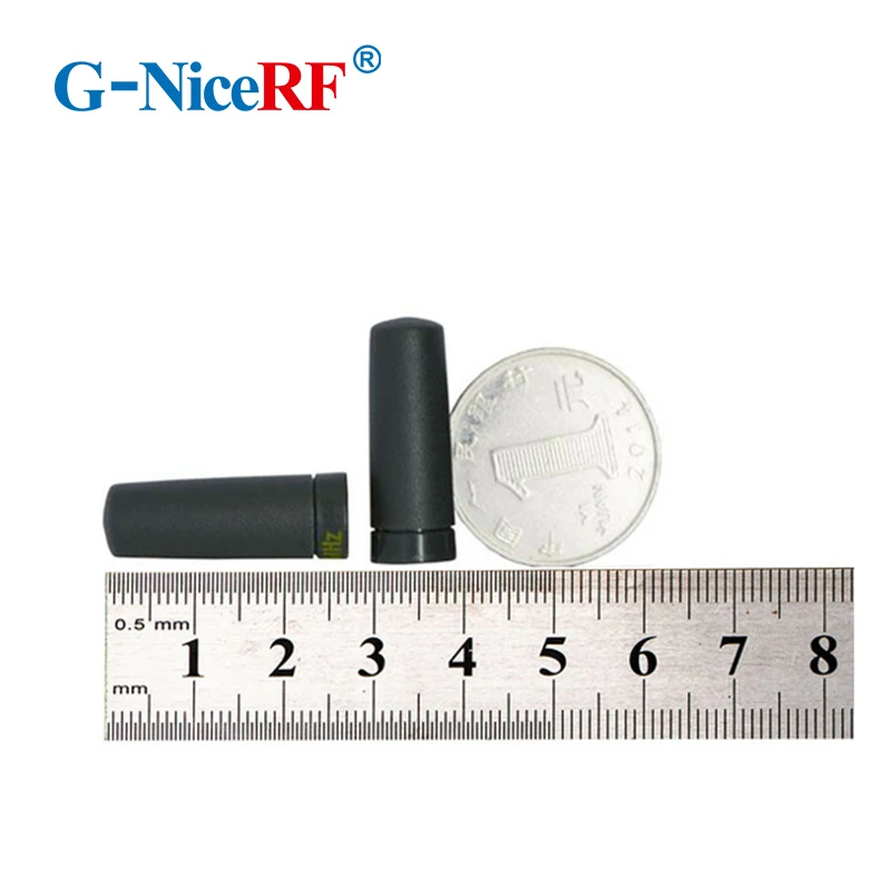 

50pcs/lot SW433-ZT28 433MHz Small Straight Rubber Antenna for free shipping