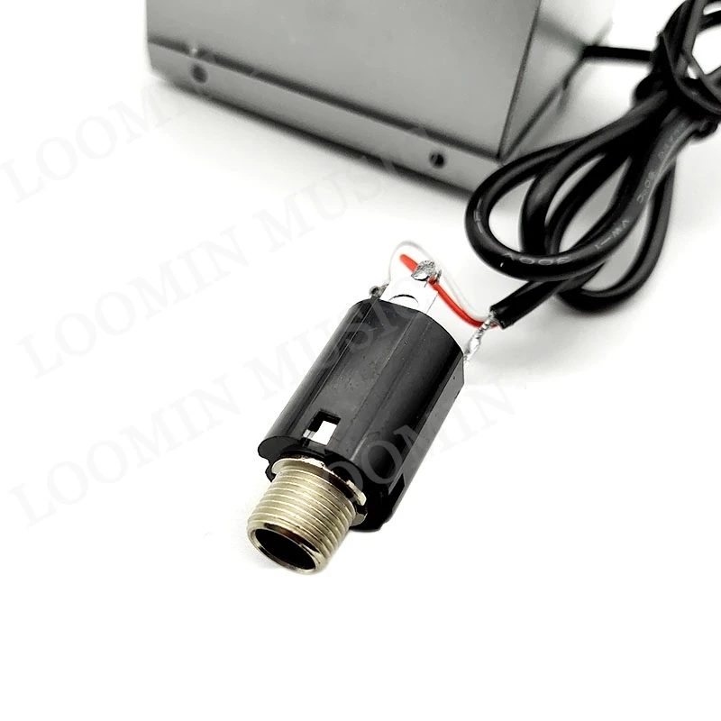 EQ التعادل الصوتية preamps الغيتار ، بيك آب بيزو مع نظام موالف ، النحاس جاك دبوس ، 4 العصابات