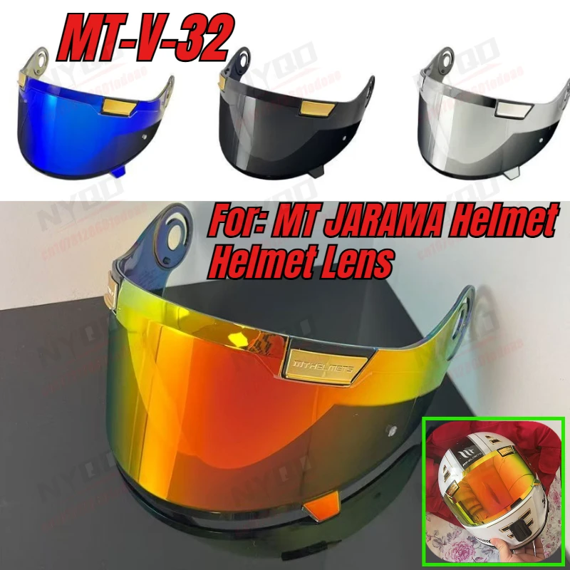 

For Visor for MT-V-32 shield original shield MT JARAMA helmet visor for MT JARAMA motocycle helmet