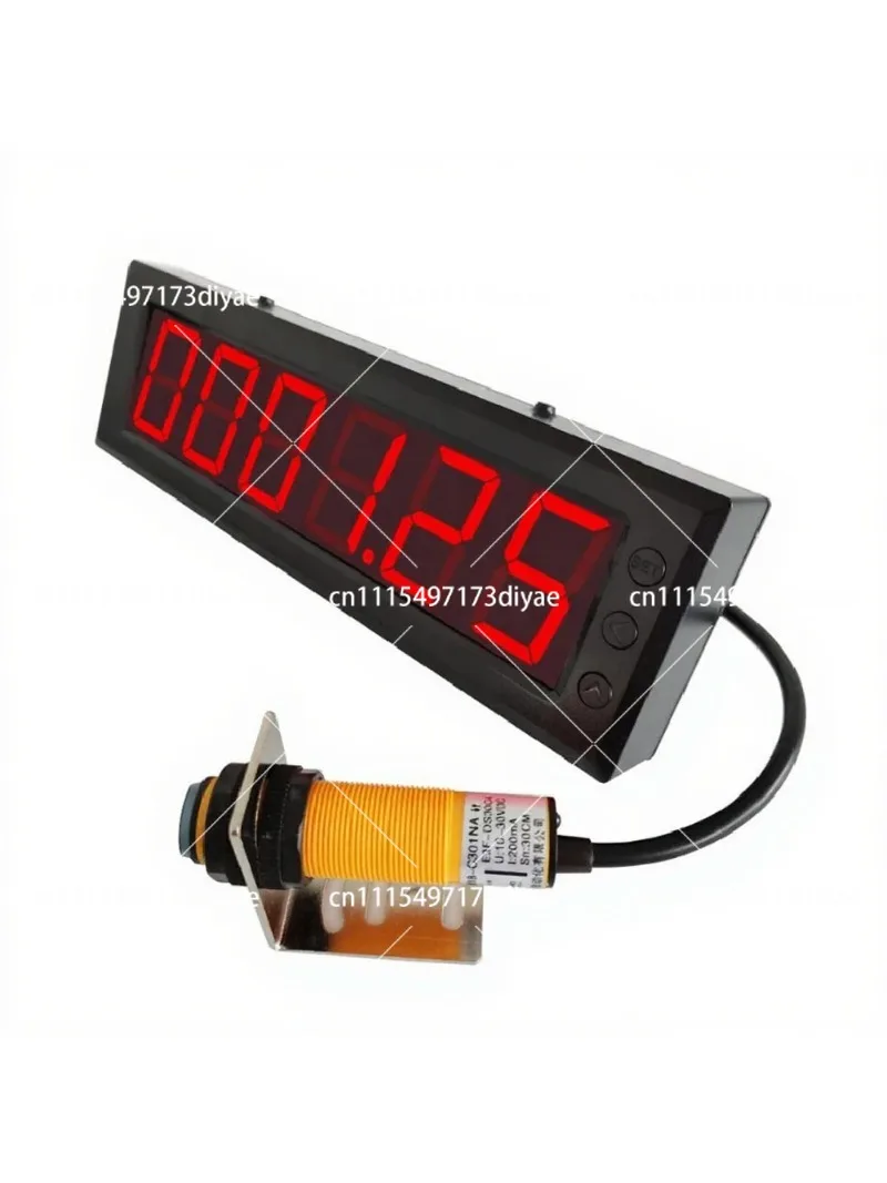 Automatic Infrared Sensor Counting Machine with Digital Display, 30CM Large Screen Single Head Counter for Conveyor Line