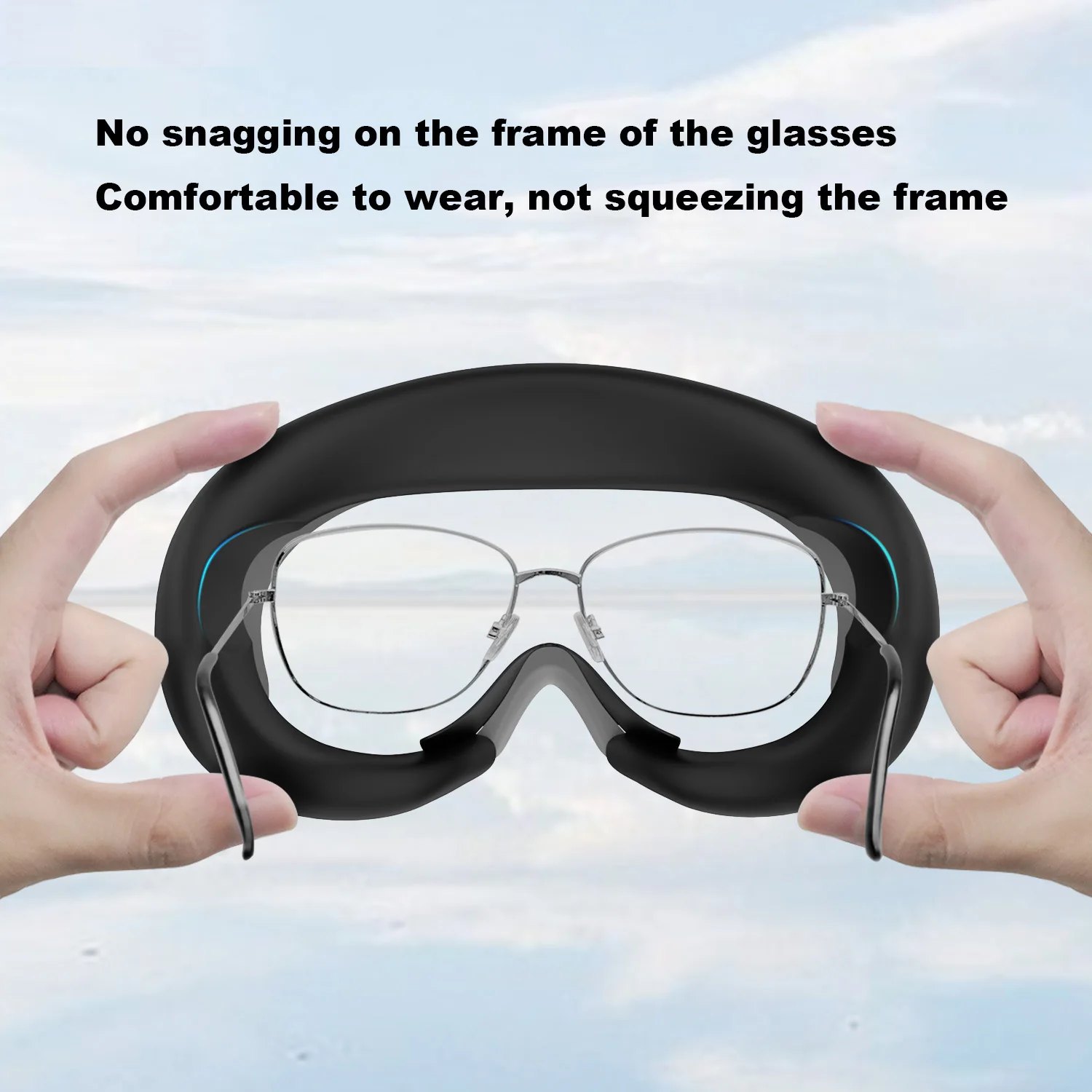 Silicone Face Cover for Pico 4 VR Glasses Replacement Face interface Protective Cover Sweat-proof Eye Mask for PICO4 Accessories