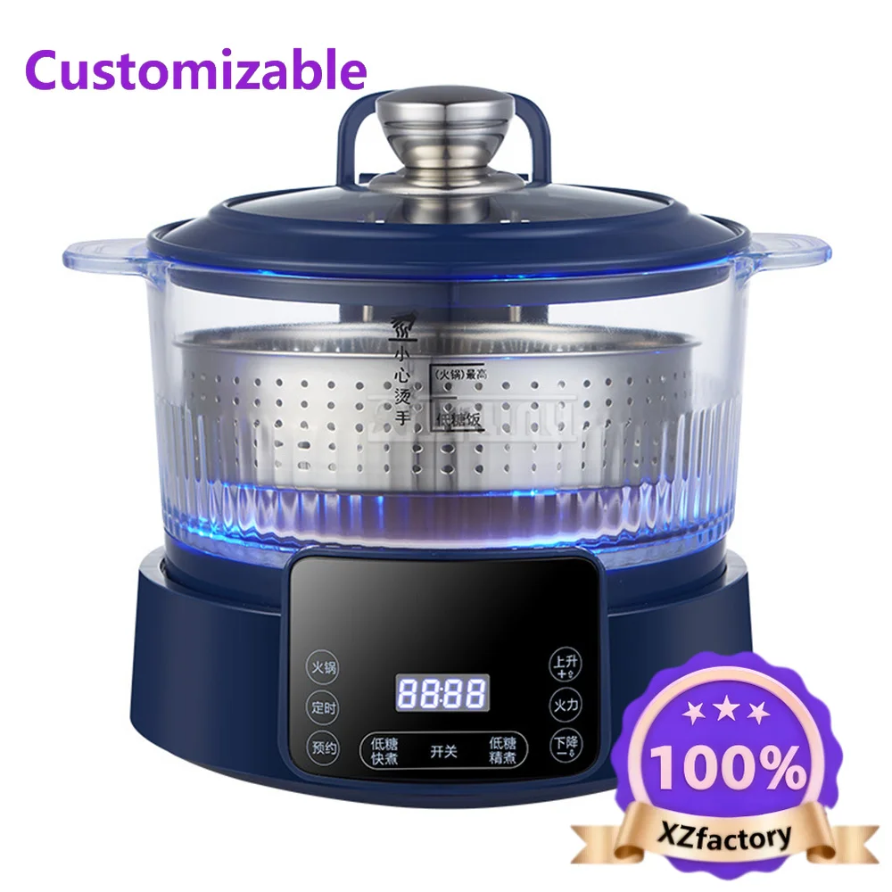 Factory Direct 2026 Top 3L  Rice Soup Separation Lifting Electric Hot Pot Sugar-controlled Rice Cooker Household Intelligent Hea